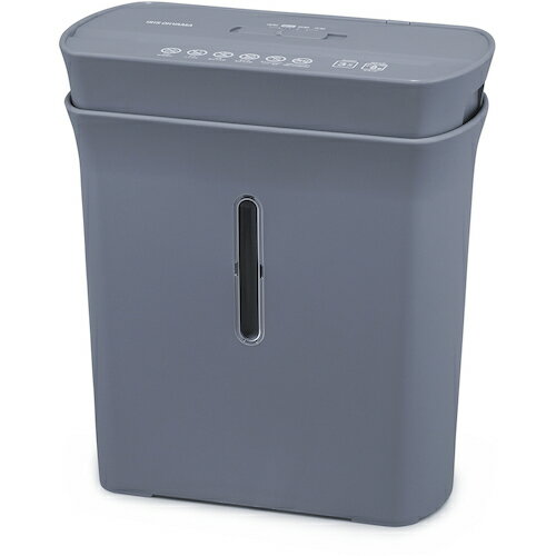 アイリスオーヤマ IRIS パーソナルシュレッダー グレー PS-A8C-H [155-645409]