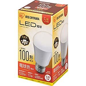  ꥹ IRIS LEDŵ E26 ۸ 100 ŵ忧 LDA11L-G-10T7 [E010204]