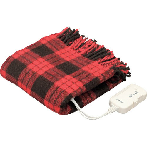 アイリスオーヤマ IRIS 電気毛布 ひざ掛け 120×80cm レッド EBK-1208-ZR [155-383806]