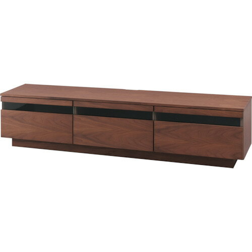 アイリスオーヤマ IRIS 【別途送料】 【個人宅不可】 ボックステレビ台 アッパータイプ ウォールナット BTS-GD180U-WN [155-446310]