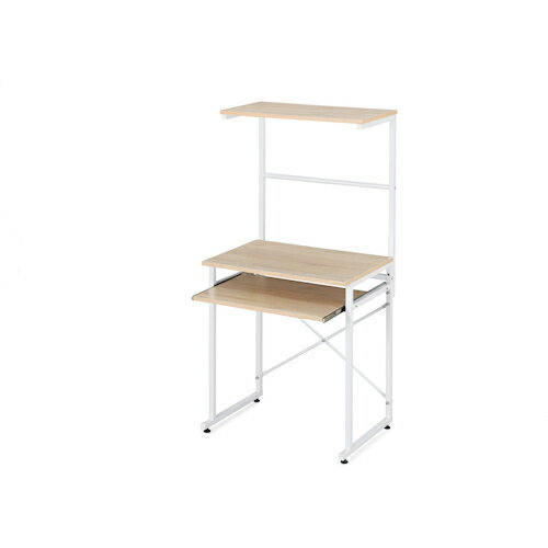 アイリスオーヤマ IRIS タワーデスク ライトナチュラル/ホワイト TDK-6042 [155-534444]