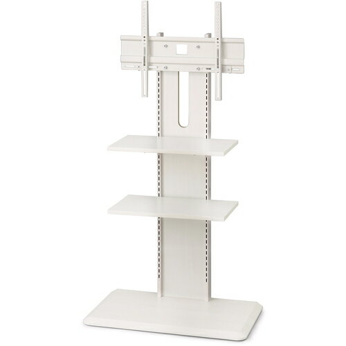 アイリスオーヤマ IRIS 【別途送料】 スタンドテレビ台 オフホワイト UTS-700R-OW [155-598743]