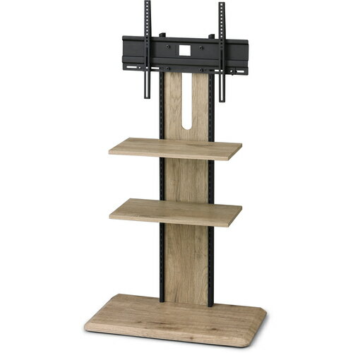 アイリスオーヤマ IRIS 【別途送料】 スタンドテレビ台 ライトナチュラル UTS-700R-LN [155-598750]