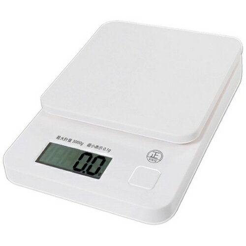グリーンクロス 【別途送料】 【個人宅不可】 電子はかり デジタルキッチンスケール3kg 6300053655 [15..