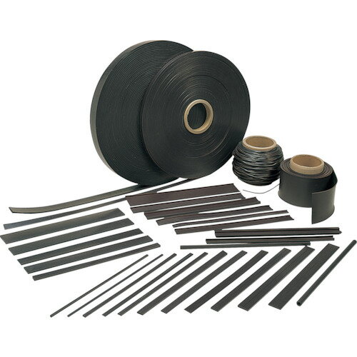 グリーンクロス 【別途送料】 【個人宅不可】 帯マグネット 等方性ST t2×19×1000 テープ付 6300004385 ..