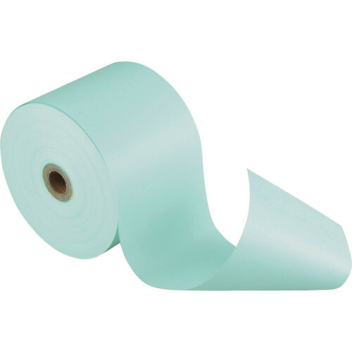 グリーンクロス 【個人宅不可】 両面カラーサーマルロール紙 80mm幅 水色 8巻入り 6300027956 [1560-2210125]