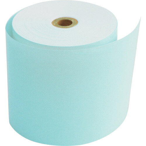 グリーンクロス 【個人宅不可】 カラーサーマル紙 58mm幅 水色 50巻入り 6300027907 [1560-9219214]