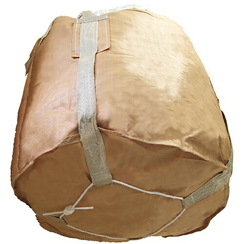 グリーンクロス 【個人宅不可】 コンテナバッグ 丸型 容量500L 耐荷重1000kgタイプ 排出口無し 10枚セ..