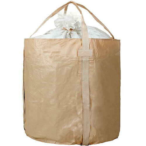 グリーンクロス 【個人宅不可】 コンテナバッグ 丸型 内袋入りタイプ 容量1000L 耐荷重1000kgタイプ 排..