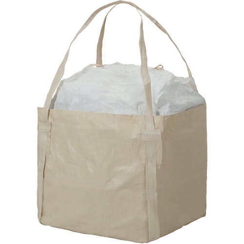 グリーンクロス 【個人宅不可】 反転ベルト付コンテナバッグ 角型 容量1000L 耐荷重1000kgタイプ 排出..