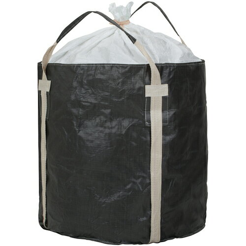 グリーンクロス 【個人宅不可】 水切りコンテナバッグ 丸型 容量1000L 耐荷重1000kgタイプ 排出口無し ..