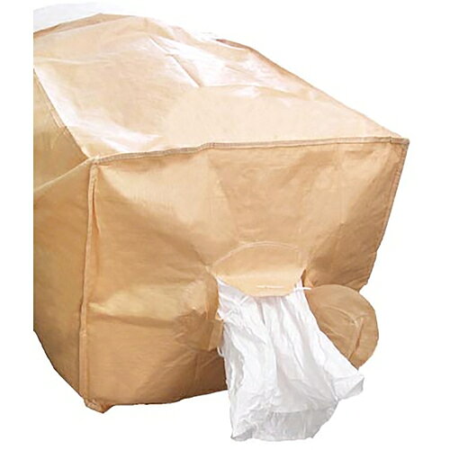 グリーンクロス 【個人宅不可】 コンテナバッグ 角型 容量1700L 耐荷重1000kgタイプ 排出口あり 10枚セ..