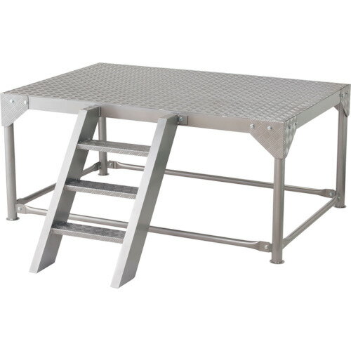 グリーンクロス 【別途送料】 【個人宅不可】 オールアルミ号令台 200×100 6300029435 [1560-5312474]