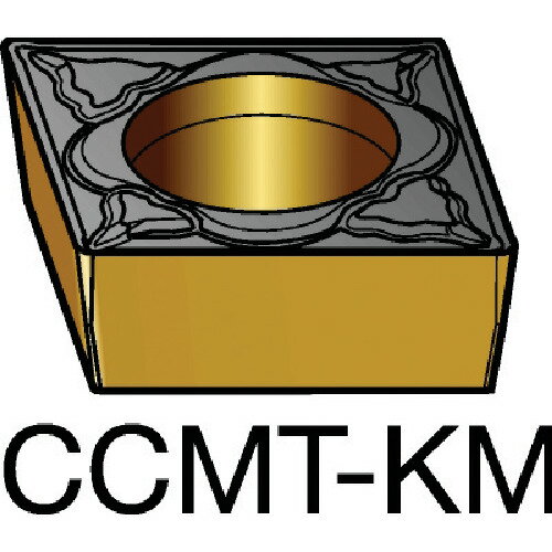 サンドビック 【10個販売】SANDVIK コロターン107 旋削用ポジチップ（120） 3005 CCMT 06 02 08-KM [1572-00030932]