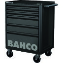 スナップオン・ツールズ 【個人宅不可】 BAHCO スチール製ワゴン ツールストレージエントリー ブルー 6段 1472K6BLUE [1583-0000195...