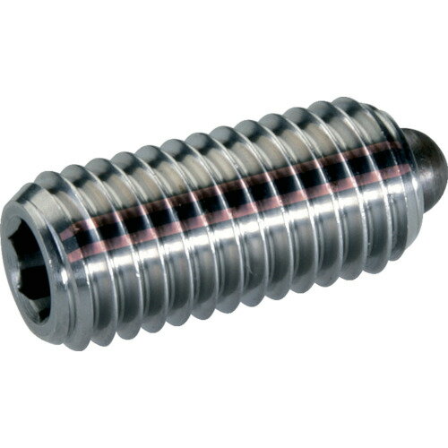 ロームヘルド・ハルダー HALDER スプリングプランジャ スラストピン、六角穴付インチ快削鋼 ピン/ボー..