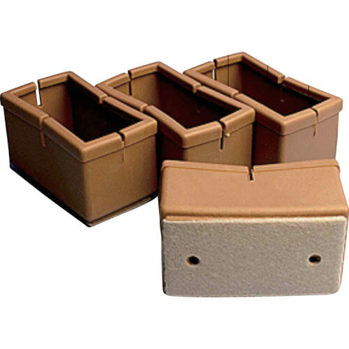 和気産業 WAKI Wフェルトキャップ GK-805 長角 4個入 GK-805 [1676-269231]