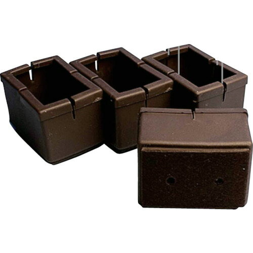 和気産業 WAKI Wフェルトキャップ GK-814DB 長角 4個入 GK-814 [1676-278578]