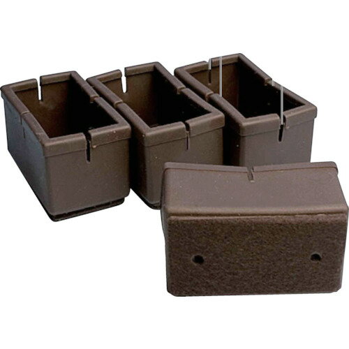 和気産業 WAKI Wフェルトキャップ GK-815DB 長角 4個入 GK-815 [1676-278585]