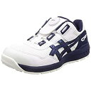 アシックス asics 安全靴 ウィンジョブ CP209 BOA ホワイト×ピーコート 27.0cm 1271A029.102-27.0 [172-506080...
