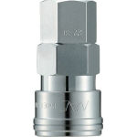 長堀工業 ナック NAC クイックカップリング AL40型 鋼鉄製 CAL44SF [173-321766]