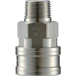 長堀工業 ナック NAC クイックカップリング TL型 ステンレス製 CTL03SM3 [173-324248]