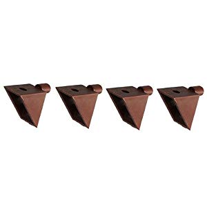 アイワ 棚ダボ5穴用5x7mm平受ネジ ブラウン 1457B [1762-7414570]