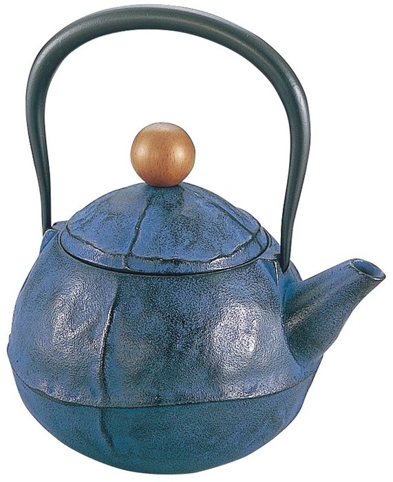 池永鉄工 鉄瓶 くる・む ブルー - [1800-8116367]