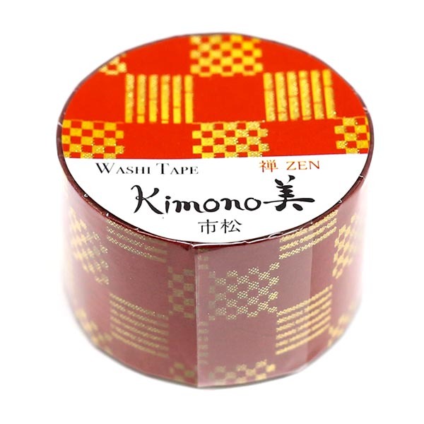 カミイソ産商 マスキングテープ kimono美 市松 25mmx5m GR-3004 [F020313]