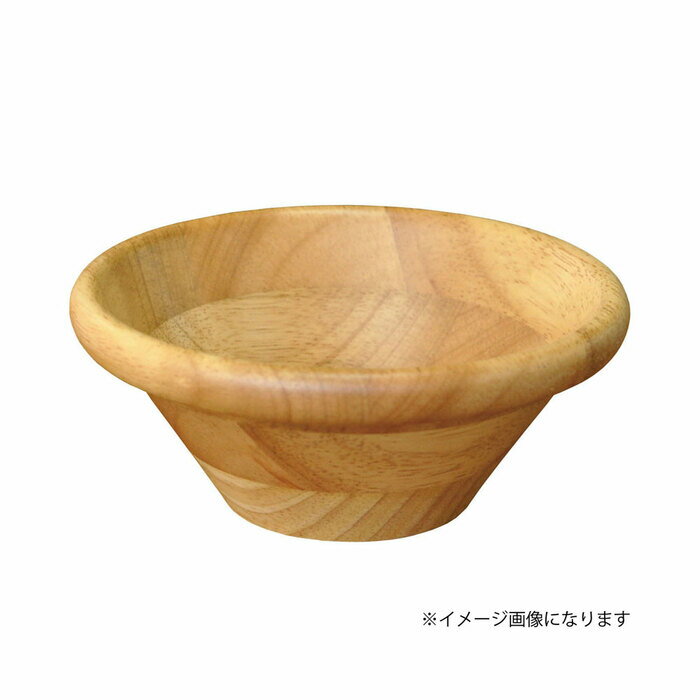 ヤマコー Home Cafe 天然木サラダボウル 15cm ナチュラル 87333 [1821-4873333]