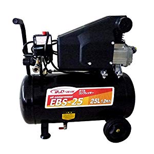 シンセイ 【別途送料】 【個人宅不可】 オイル式コンプレッサー 25L [注文条件確認必須] EBS-25 [A071805]