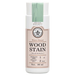 和信ペイント Wood Atelier ウッドステイン WS-06 ダスティグリーン 90ml No.800606 [A190803]