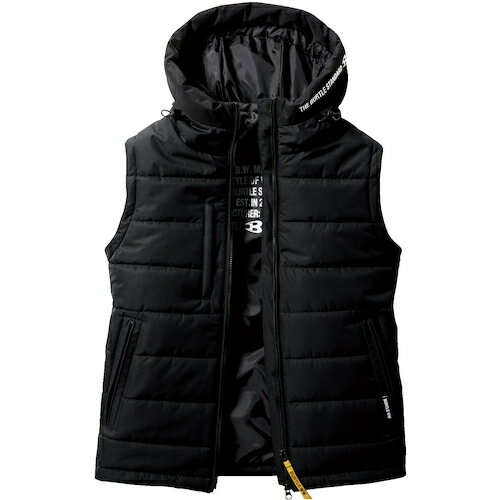 バートル BURTLE 防寒フーディベスト 5034-35-L ブラック 5034-35-L [1938-1946504]