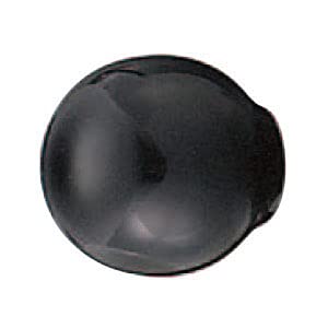 シロクマ セラミックボールツマミ 中 黒 KT-1 [1942-0033756]