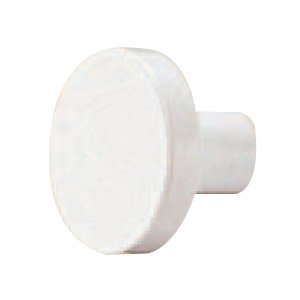 シロクマ Z カラーニューラウンドツマミ 大 白 KZ-6 [1942-0035491]