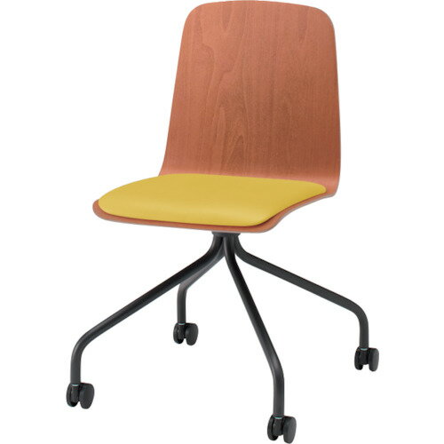 イトーキ 【別途送料】 【個人宅不可】 ITOKI ノットワーク背座一体キャスターチェア座パット付 背座ラ..