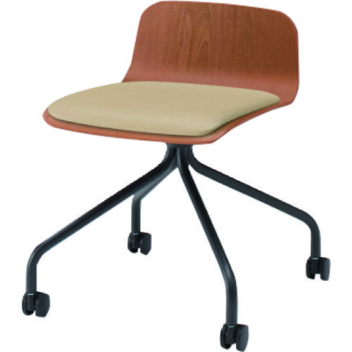 イトーキ 【別途送料】 【個人宅不可】 ITOKI ノットワークローバックキャスターチェア座パッド付 背座..