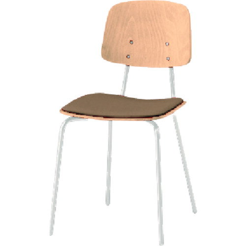 イトーキ 【別途送料】 【個人宅不可】 ITOKI ノットワーク背座セパレートチェア座パッド付 背座ラスティックビーチL・脚ホワイト・布地サンドイエロー KLL-121C-GHY3 [2072-00000471]