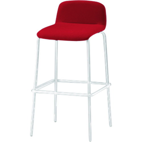 イトーキ 【別途送料】 【個人宅不可】 ITOKI ノットワークハイチェア張りぐるみ 脚ホワイト・ウレタン..