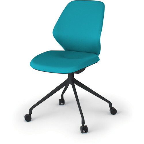 イトーキ 【別途送料】 【個人宅不可】 ITOKI キュアチェア 4本脚 クロスバック 肘無 ナイロン双輪キャ..