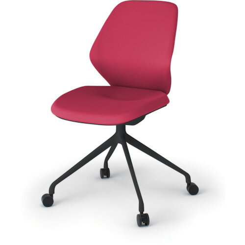 イトーキ 【別途送料】 【個人宅不可】 ITOKI キュアチェア 4本脚 クロスバック 肘無 ナイロン双輪キャ..