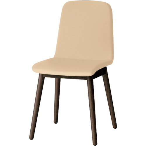 イトーキ 【別途送料】 【個人宅不可】 ITOKI ノットワーク背座一体木脚チェア張りぐるみ 脚ラスティッ..