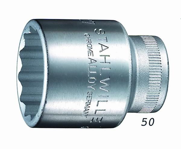 スタビレー STAHLWILLEI 1/2SQソケット 12角 50-19 [208-005277]