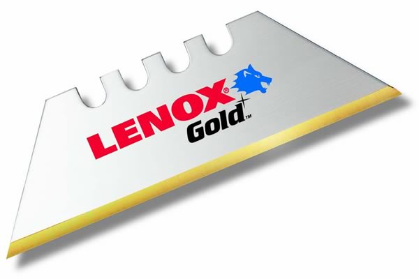 【キャンセル不可】レノックス LENOX ナイフ用チタンコートブレード5枚 GOLD5C [214-203509]