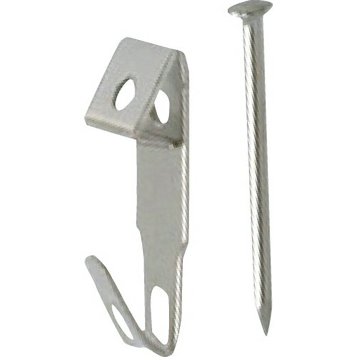 八幡ねじ 【5Pk販売】YAHATA ピックフックビード付 18 ニッケル 4979874411518 [2310-4411518]