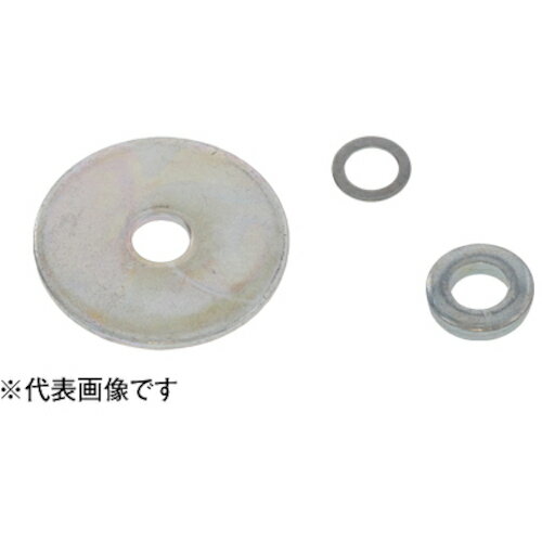 サンコーインダストリー SUNCO 三価ホワイト 丸ワッシャー （13.5+0.5） 13.5×35×45 （100本入） W0-00-0060-1353-5045-03 [2520-00139519]