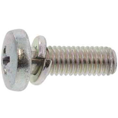 サンコーインダストリー SUNCO 組込みねじ （+）バインドP＝2（黄銅・ニッケル） M4×6（1500本入） 10-01-0402-0040-0060-05 [2520-00219666]