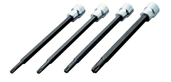 コーケン Ko-Ken 3/8（9.5mm）エアバッグ用トルクスビットソケットセット4ヶ組 #3247 [255-234134]