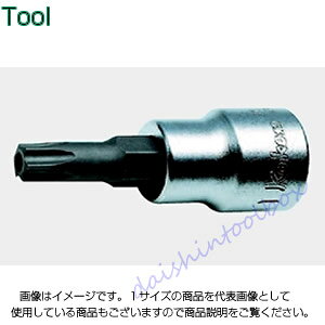 コーケン Ko-Ken 3/8（9.5mm）イジリ止めトルクスビットソケット T27H 3025-160-T27H [255-044153]