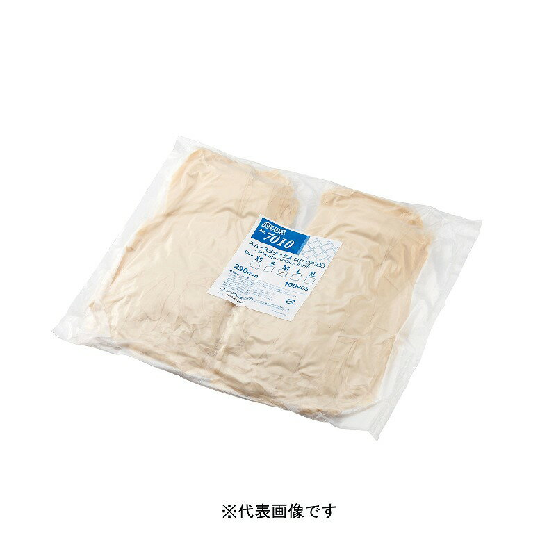 リーブル スムースラテックスP.F. CP100 パウダーフリー L #7010 [2602-0965263]